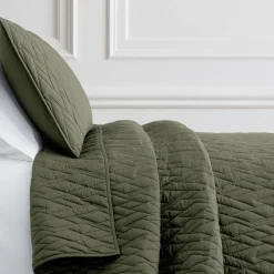 Diamond Cotton Quilt & Shams