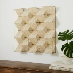 Diego Olivero Metal Woven Wool Wall Art