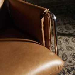 Diella Leather Desk Chair