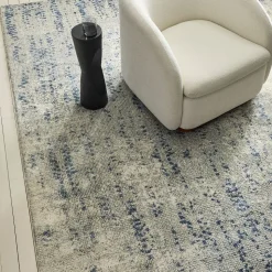 Distressed Foliage Rug