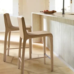 Dolores Leather Bar & Counter Stools