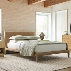 Dolores Leather Bed