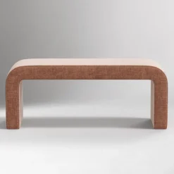 Doreon Upholstered Waterfall Bench (50")