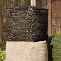 Dori Indoor/Outdoor Pouf (18")