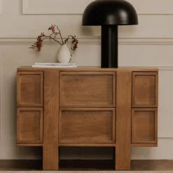 Dorthea Oak Nightstand (36")
