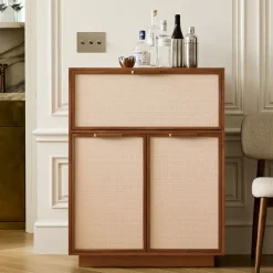 Douglas Solid Wood Tatami Bar Cabinet (32")