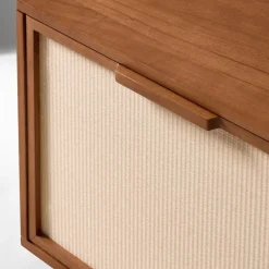 Douglas Solid Wood Tatami Entryway Bench (48")