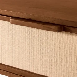 Douglas Solid Wood Tatami Floating Console (48")