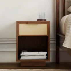Douglas Solid Wood Tatami Mini Nightstand (16")