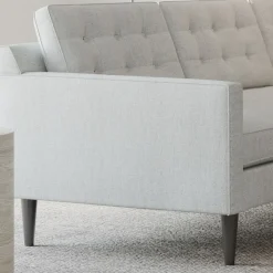 Drake 2-Piece Bumper Chaise Sectional (100")