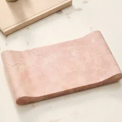 Draped Marble Stone Tray