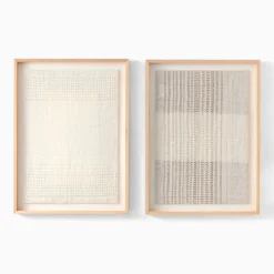 Drawn Patchwork Thread Wall Art