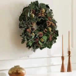 Dried Citrus Orchard Wreath