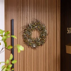Dried White Twig Wreath
