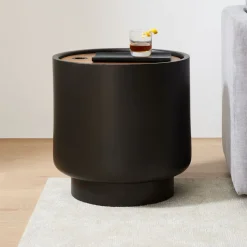 Drum Storage Side Table (20")