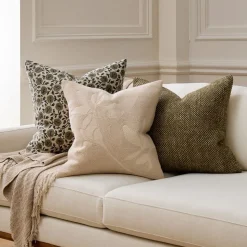 Earthy Blooms Pillow Cover & Throw Set