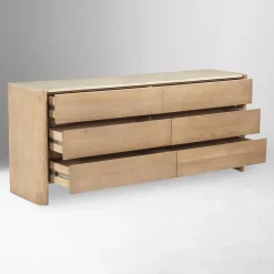 Eckford Bottichino Marble 6-Drawer Dresser (72")
