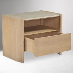 Eckford Bottichino Marble Nightstand (28")