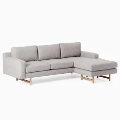 Eddy 2-Piece Reversible Sectional (74"–90")