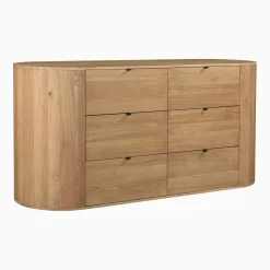 Edgar Round Dresser (66")