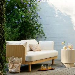 Ellington Outdoor Terrawood Sofa (76")