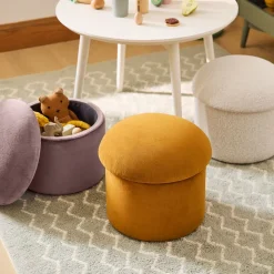 Elora Storage Mushroom Play Pouf