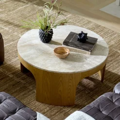 Elowis Marble Coffee Table (38")