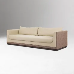 Elsinore Woven Frame Outdoor Sofa (96")