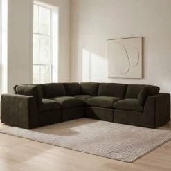 Emberleigh Classic 3-Piece L-Shaped Foam Modular Sectional (109")