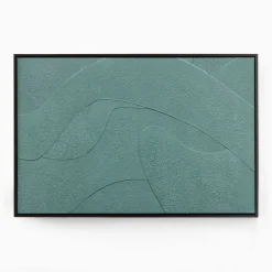 Emerald Monochrome Wall Art