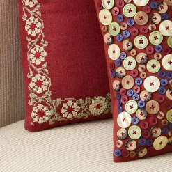 Emma Chamberlain Bold Shaped Embroidery Pillow Set