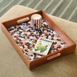 Emma Chamberlain Embellished Button Tray