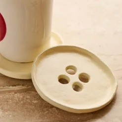 Emma Chamberlain Enamel Button Coaster Sets