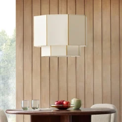 Emma Chamberlain Faceted Plug-In Pendant (22.5")