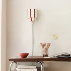Emma Chamberlain Faceted Plug-In Sconce (7")