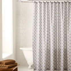Emma Chamberlain Floral Shower Curtain