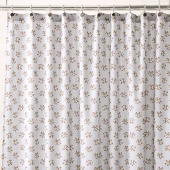 Emma Chamberlain Floral Shower Curtain