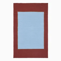 Emma Chamberlain Frame Flatweave Wool Rug