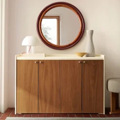 Emma Chamberlain Lacquer Wrapped Media Console (50")