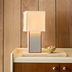 Emma Chamberlain Petite Lacquer Table Lamp (12")