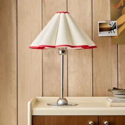 Emma Chamberlain Pleated Table Lamp (18")