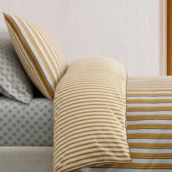 Emma Chamberlain Reversible Multi-Stripe Duvet Cover & Shams