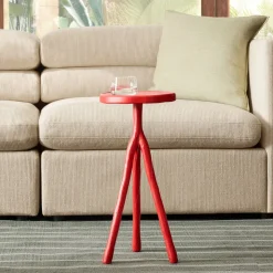 Emma Chamberlain Sculptural Metal Drink Table (10")