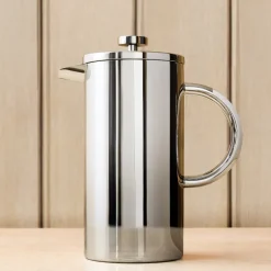 Emma Chamberlain Stainless Steel Button French Press
