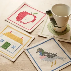 Emma Chamberlain Stitched Cocktail Napkins (Set of 4)