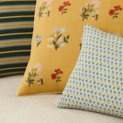 Emma Chamberlain Striped Florals Pillow Set