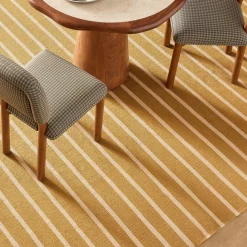 Emma Chamberlain Stripe Washable Rug