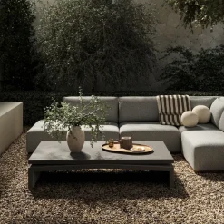 Emmerson Concrete Outdoor Coffee Table (65")