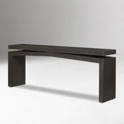Emmerson Concrete Outdoor Console Table (79")