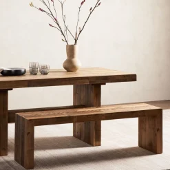 Emmerson® Reclaimed Solid Wood Dining Bench (58"–73")
